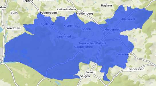 Bodenrichtwertkarte Neukirchen Balbini